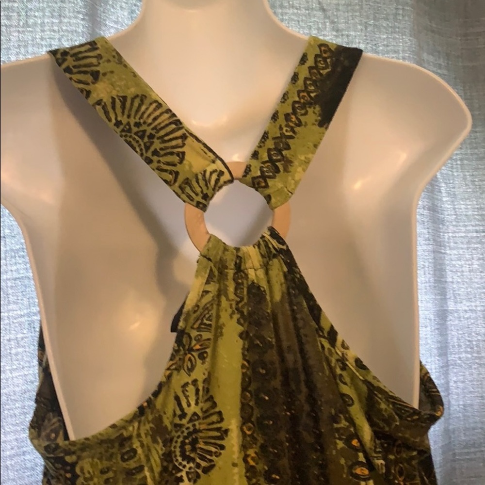Ladies Earth tone Tank Top size large - Picture 3 of 4